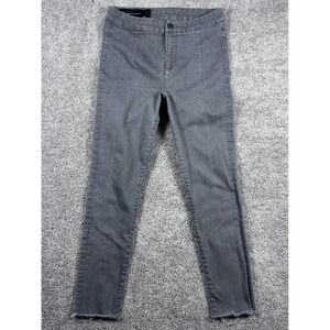 Armani Exchange Womens Gray Denim High Waisted‎ Skinny Jeans Size 6R